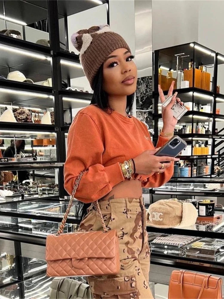 Embroidery Letter Pullover