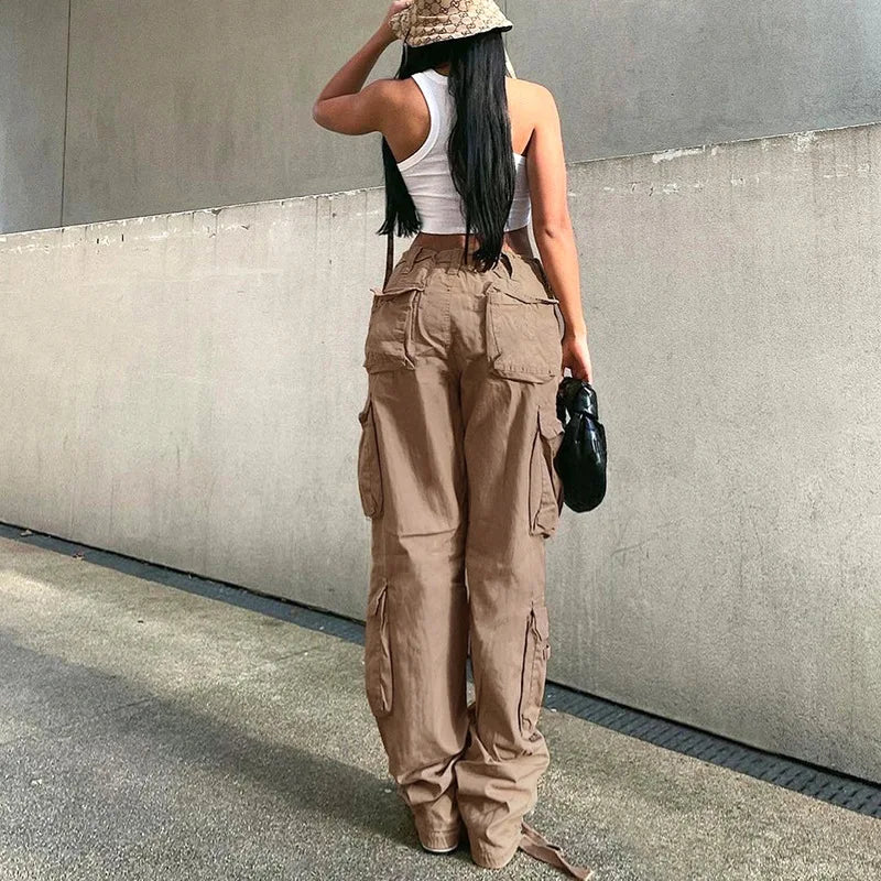 Vintage 90S Parachute Cargo Pants